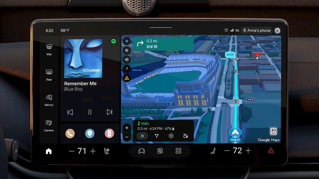 Volvo-EV-Tesla-Supercharger-navigation