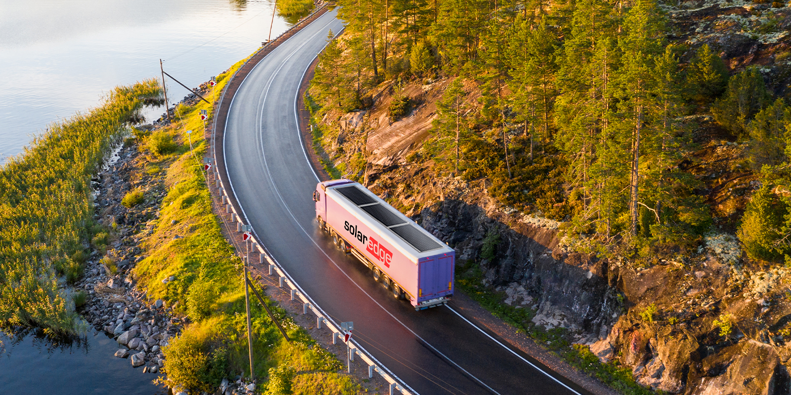 Solar Lorry Nivalis buys SolarEdge, bringing solar semi trailers to the US