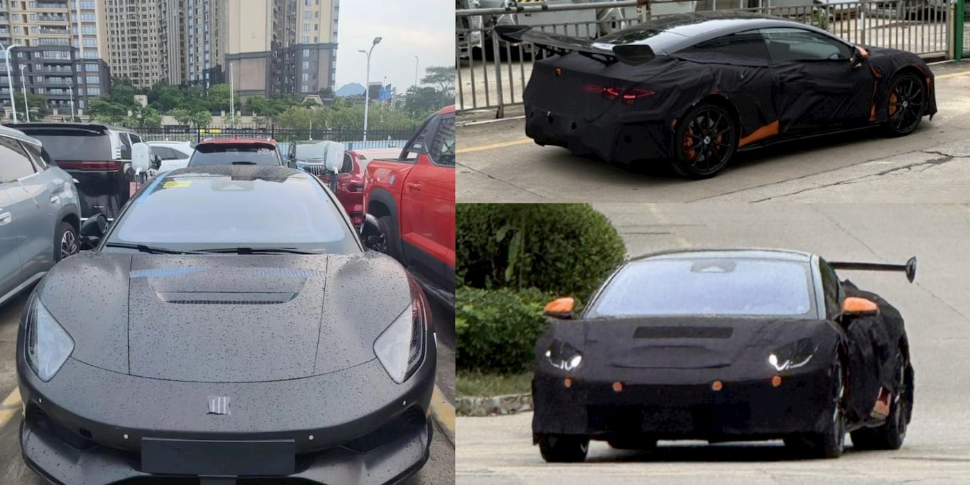 BYD’s 1,000+ hp drop-top luxury EV spotted undisguised&hellip;