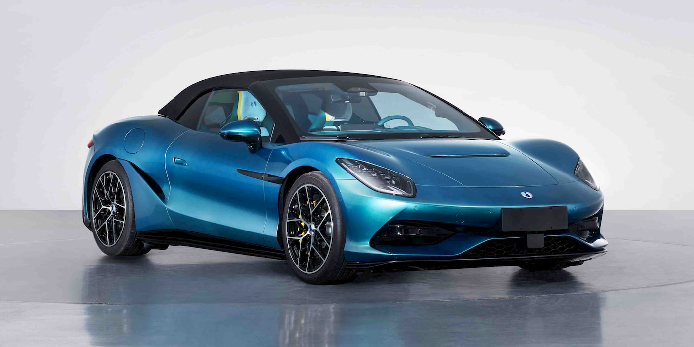 BYD’s luxury EV roadster leaks with a tri-motor 1,500+ hp setup, and it’s headed overseas