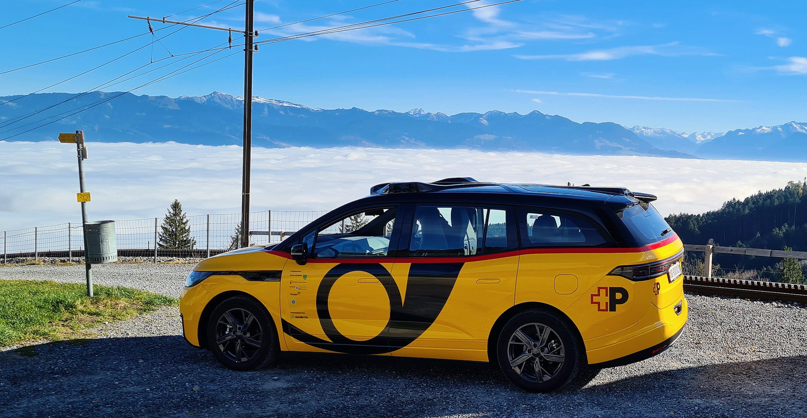 Baidu self-driving taxi