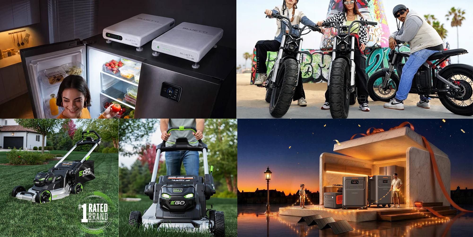 Bluetti 2,016Wh+ FridgePower station exclusive launch deals from $807, Segway Xyber e-bike + extra battery $1,400 off at low, more