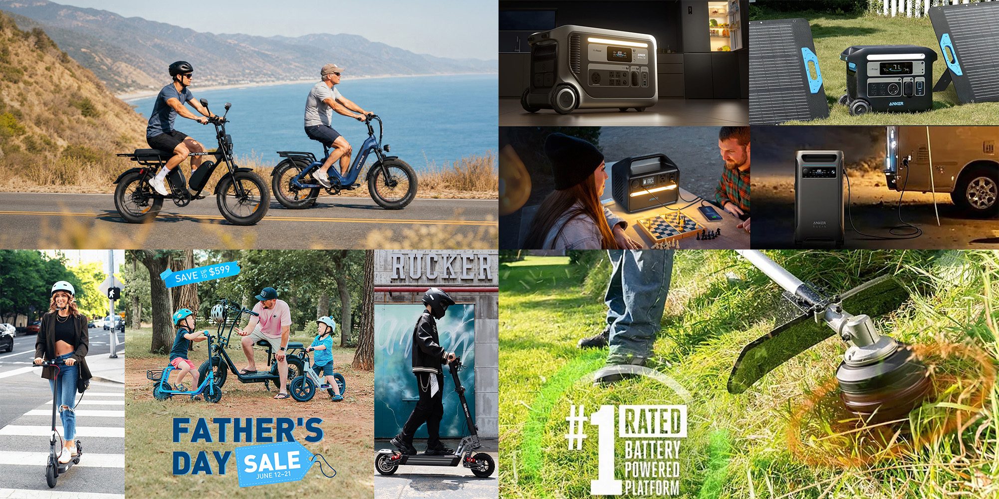 Heybike sale up to $1,000 e-bike savings from $999, Anker SOLIX 24-hour flash sale on 508Wh to 7,680Wh power stations, Hiboy, more
