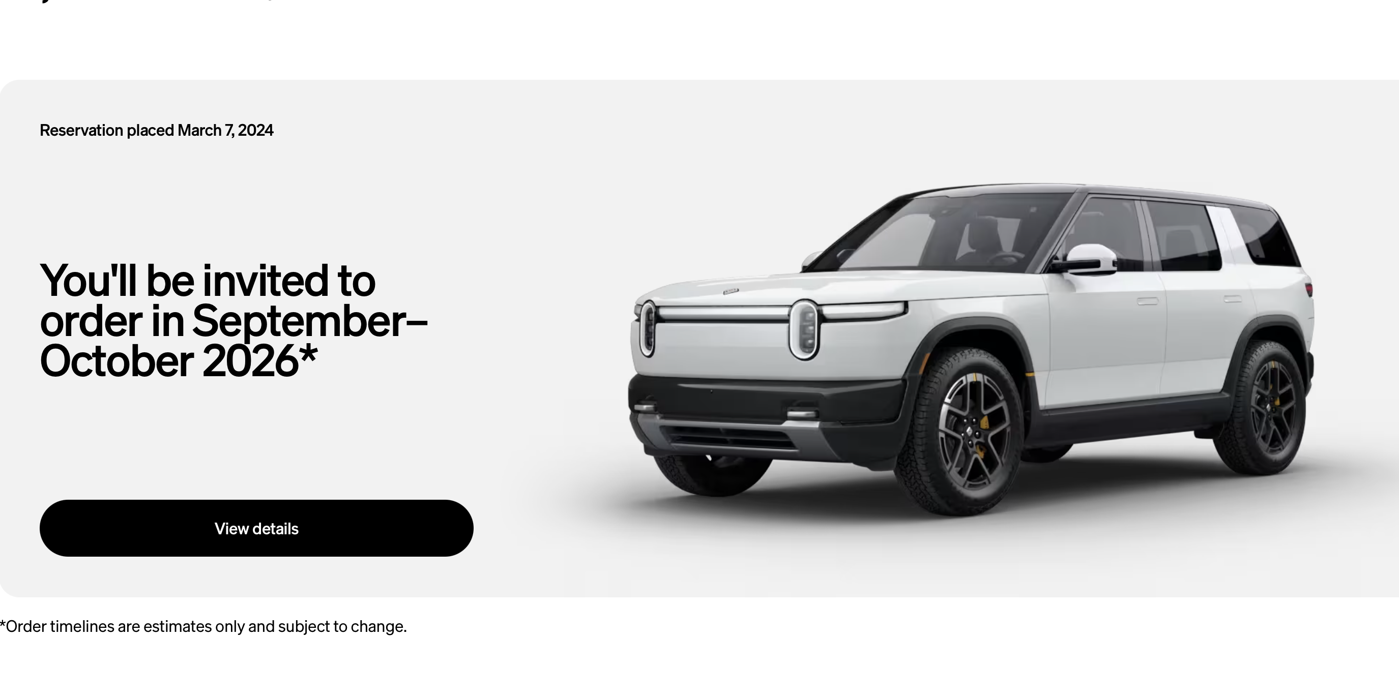 You can now check when you’ll be able to order your Rivian&hellip;