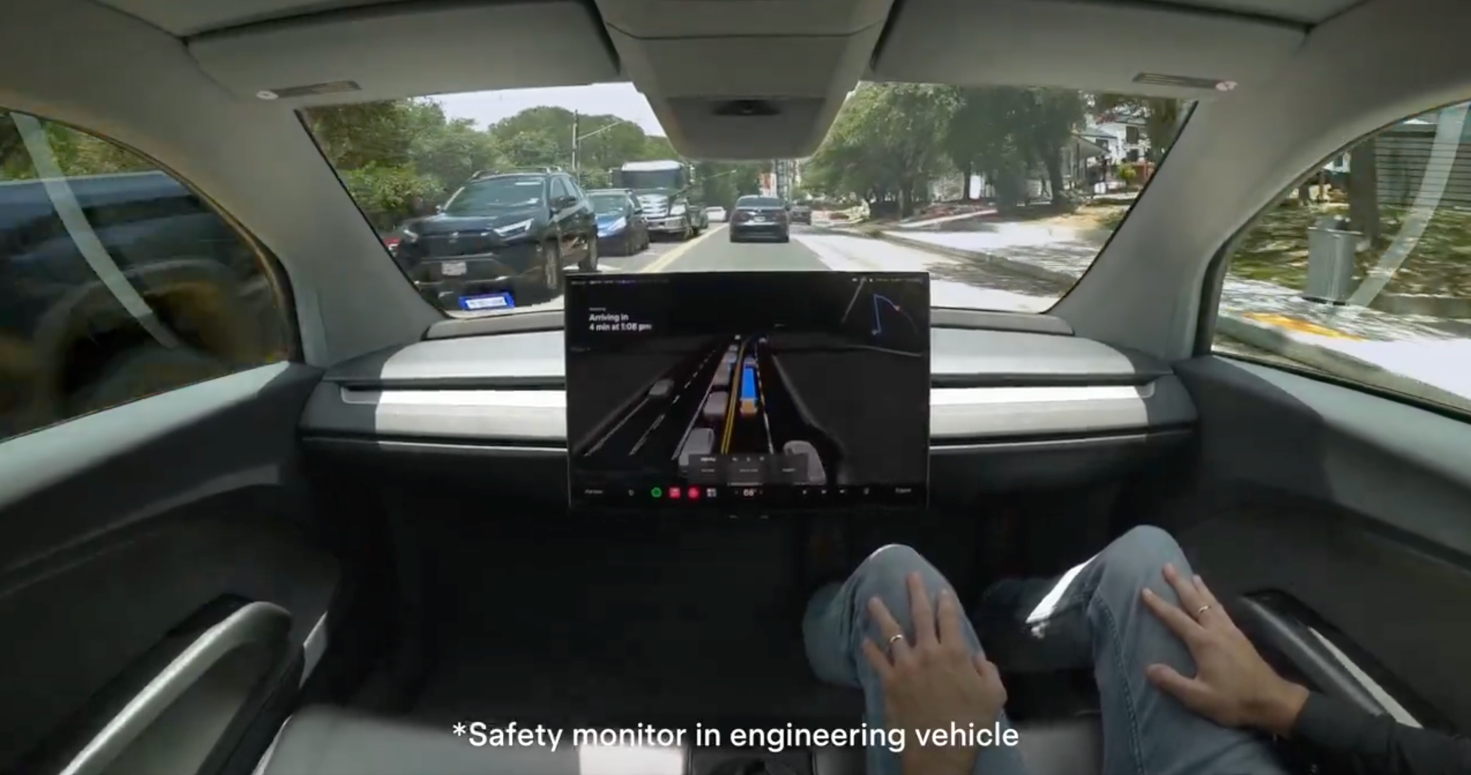 Tesla Cybercab validation unit