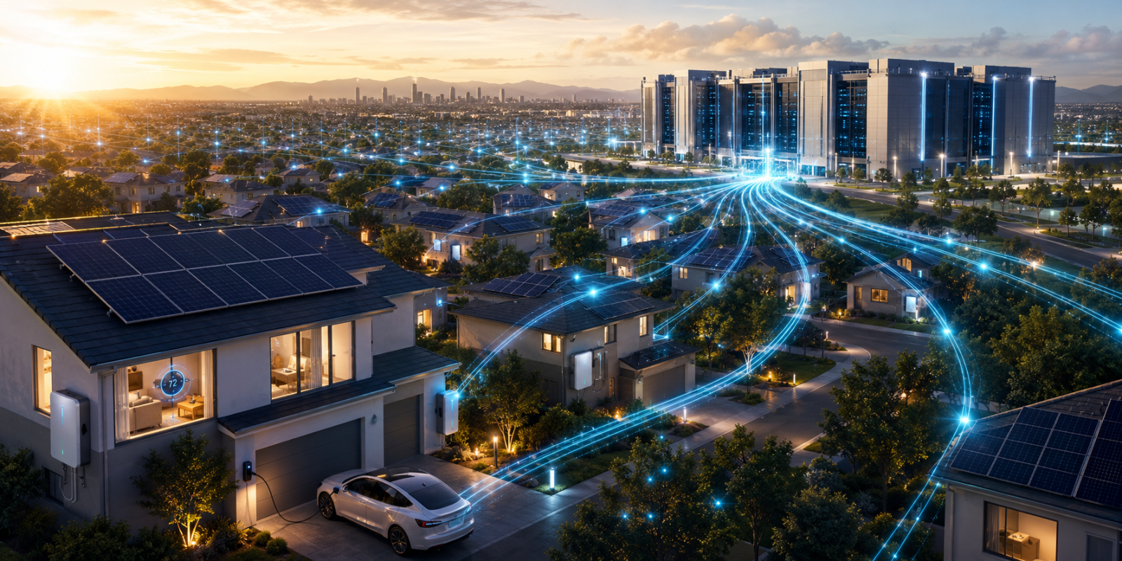Tesla sunrun virtual power plant for data centers