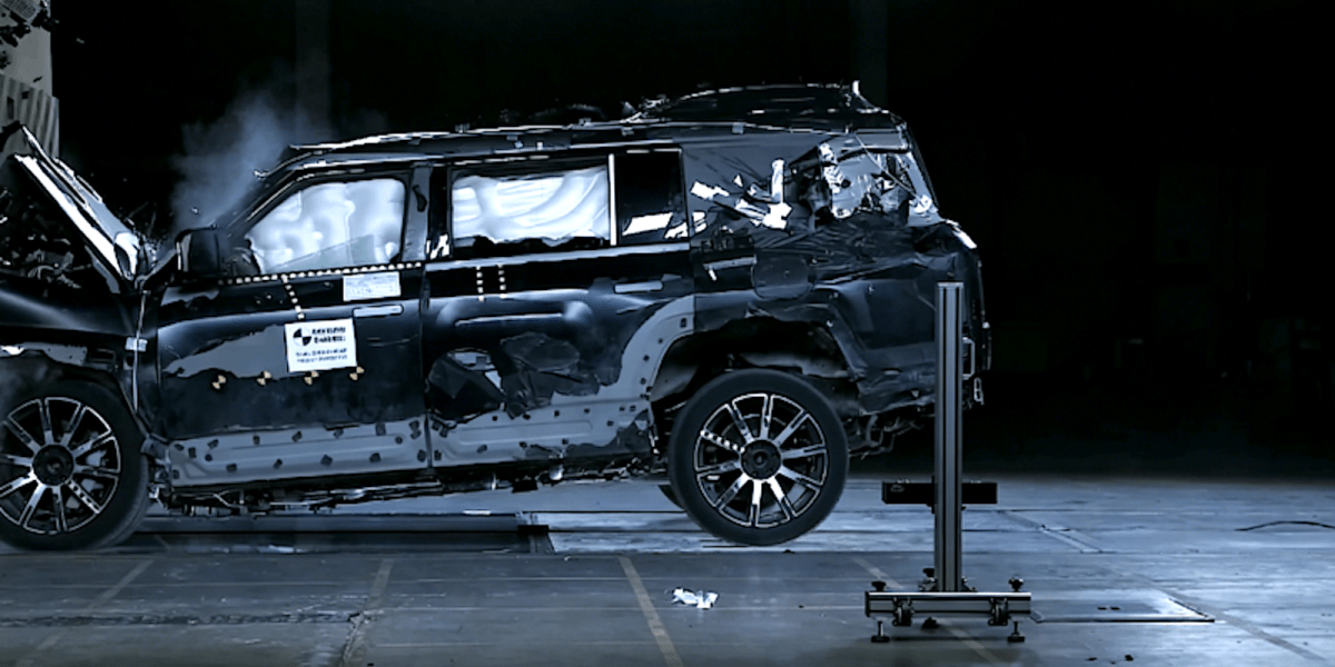 BYD says its cast aluminum frame is lighter, tougher, and safer than steel