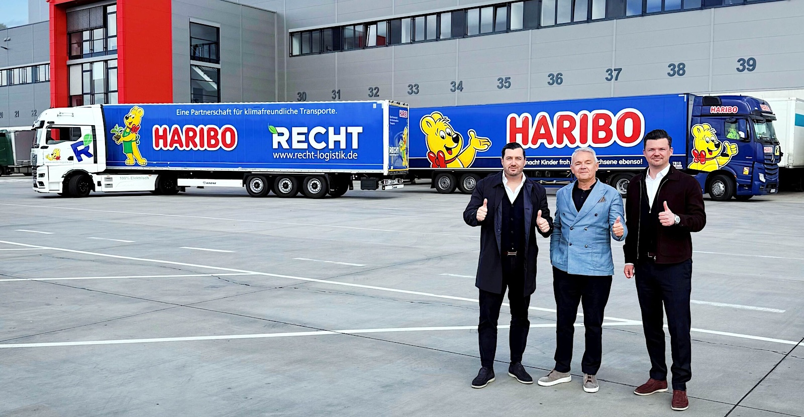 Gummys go green as HARIBO turns to electric semi trucks