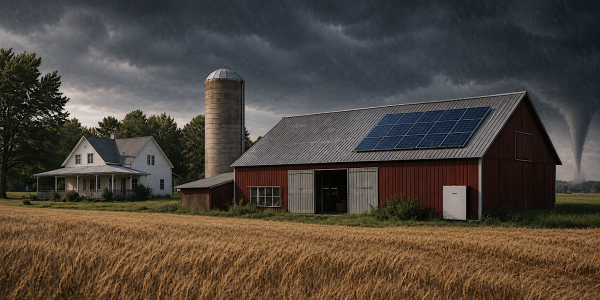 Home solar in rural America: a storm just took out your power, now what?