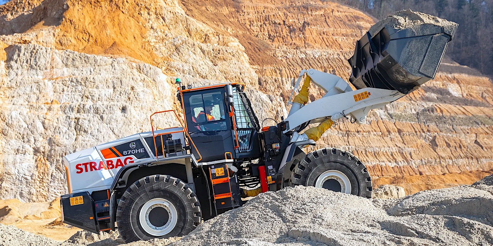 LiuGong 870HE Advances Zero-Emission Quarry Operations at STRABAG