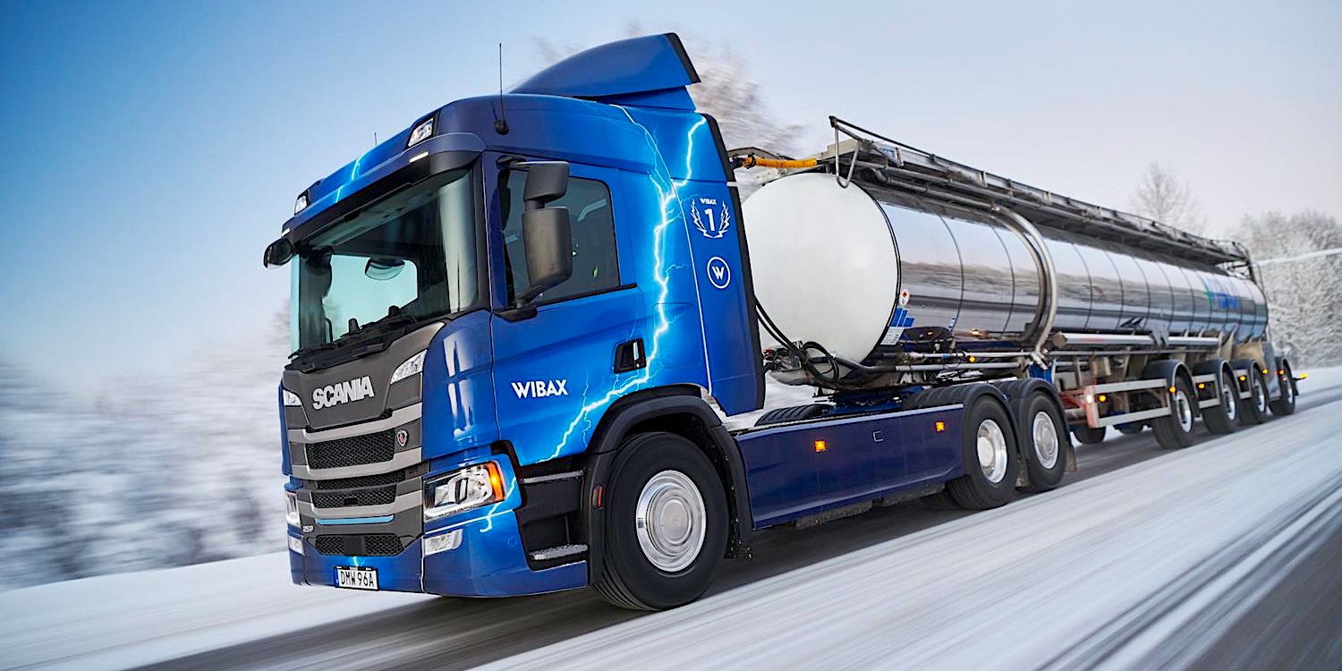 Scania lands 105-electric-truck order from Wibax