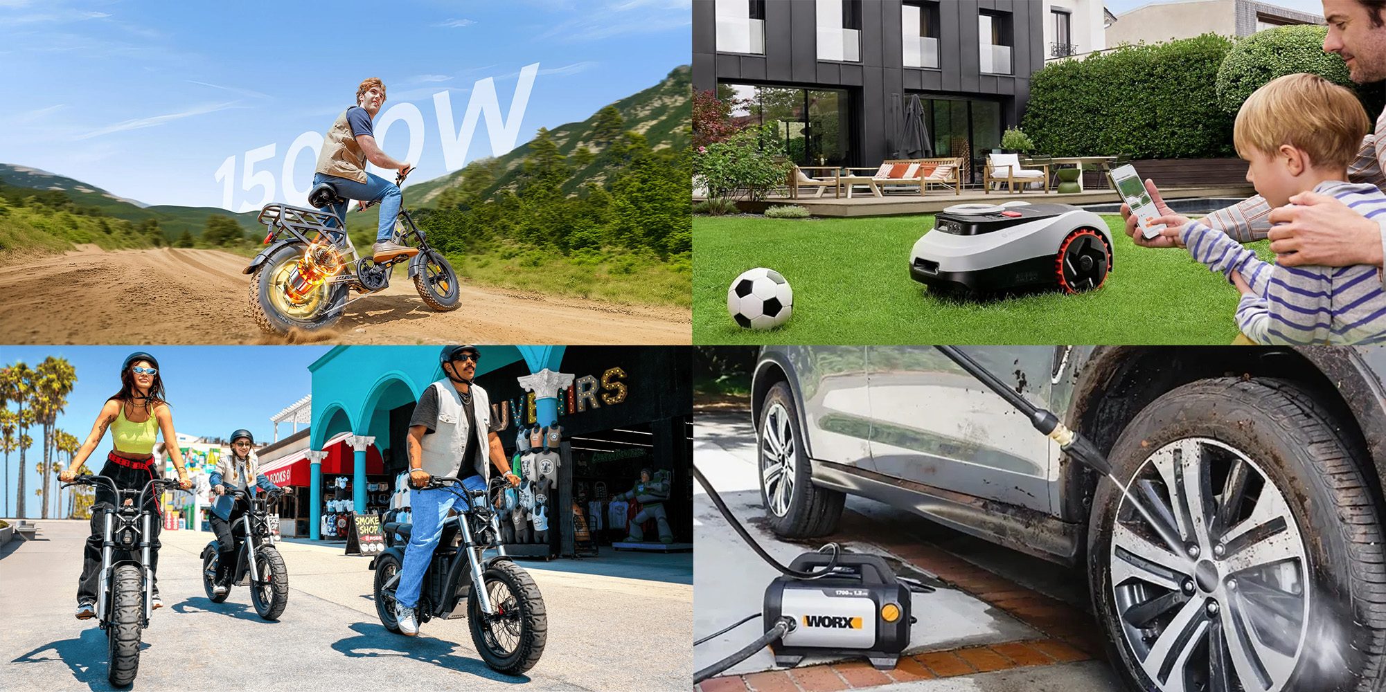 ENGWE 150-mile L16 Utility e-bike from $899, Segway Xyber e-bike + extra battery $1,400 off, Navimow i215 LiDAR robot, more
