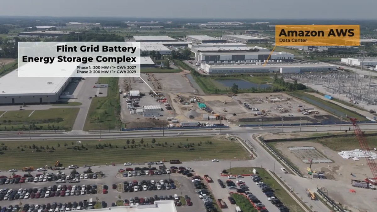 electrek.co - Michelle Lewis - The PJM grid's largest battery is now under construction in Ohio