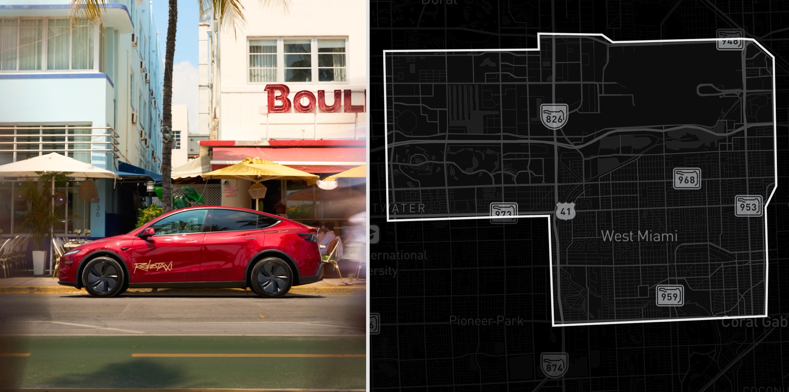Tesla maps a tiny Robotaxi zone in Miami while it still&hellip;