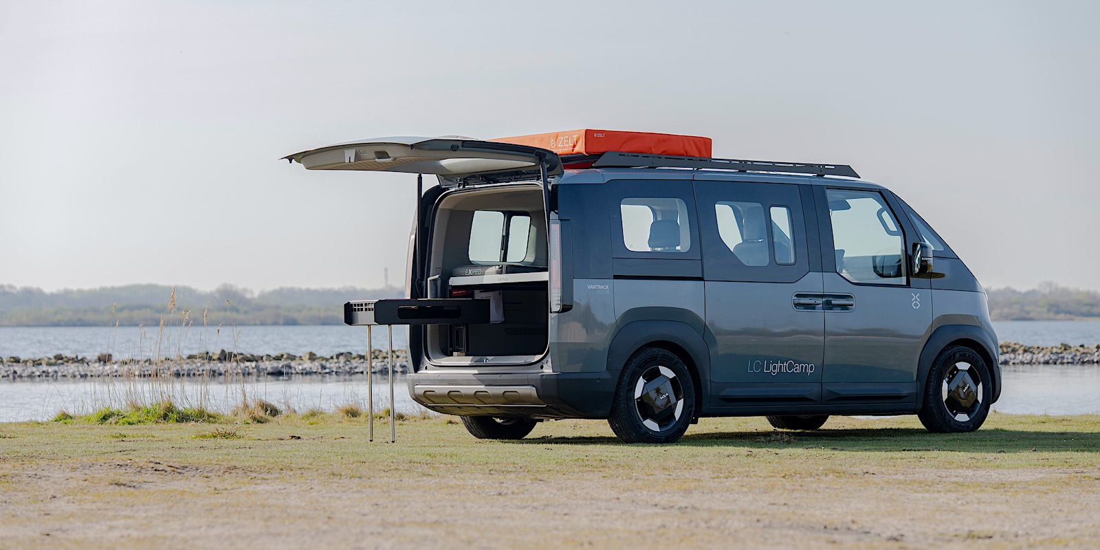 Tiny Kia EDC camper van is amazingly simple but brilliantly versatile