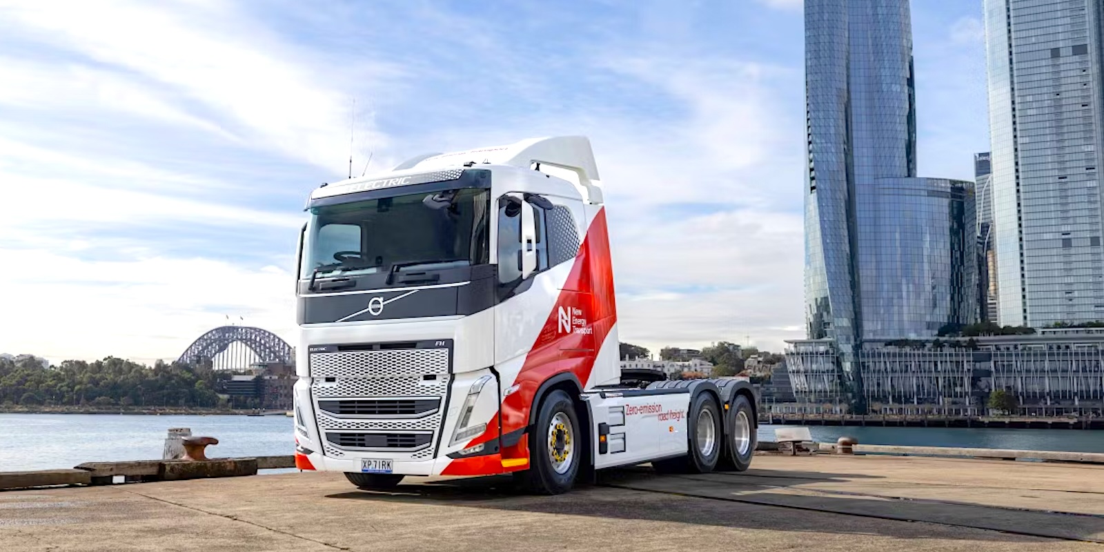 New Energy Transport takes delivery of first Volvo electric truck as Unilever signs on to electrify road freight routes in Sydney