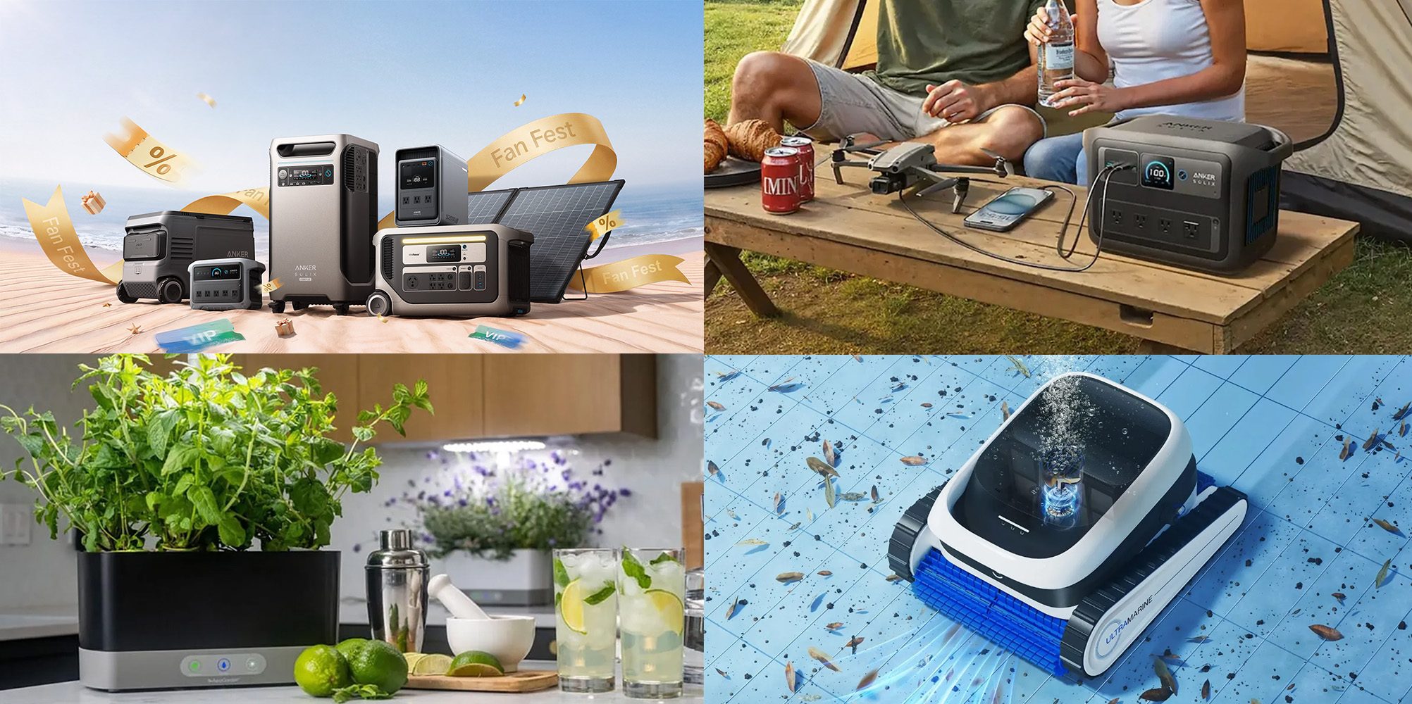 Anker SOLIX Mega Sale offers up to 48% power station discounts + one-day-only C1000X $399 off, AeroGarden, more