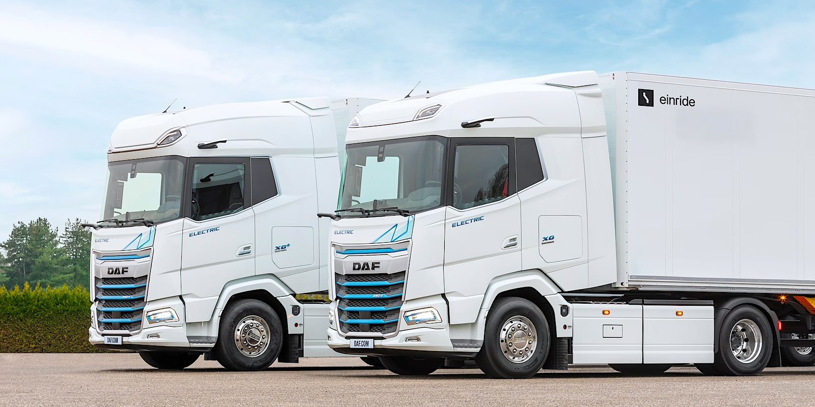 photo of PACCAR brand DAF to add Level 4 Einride autonomy to its electric trucks image