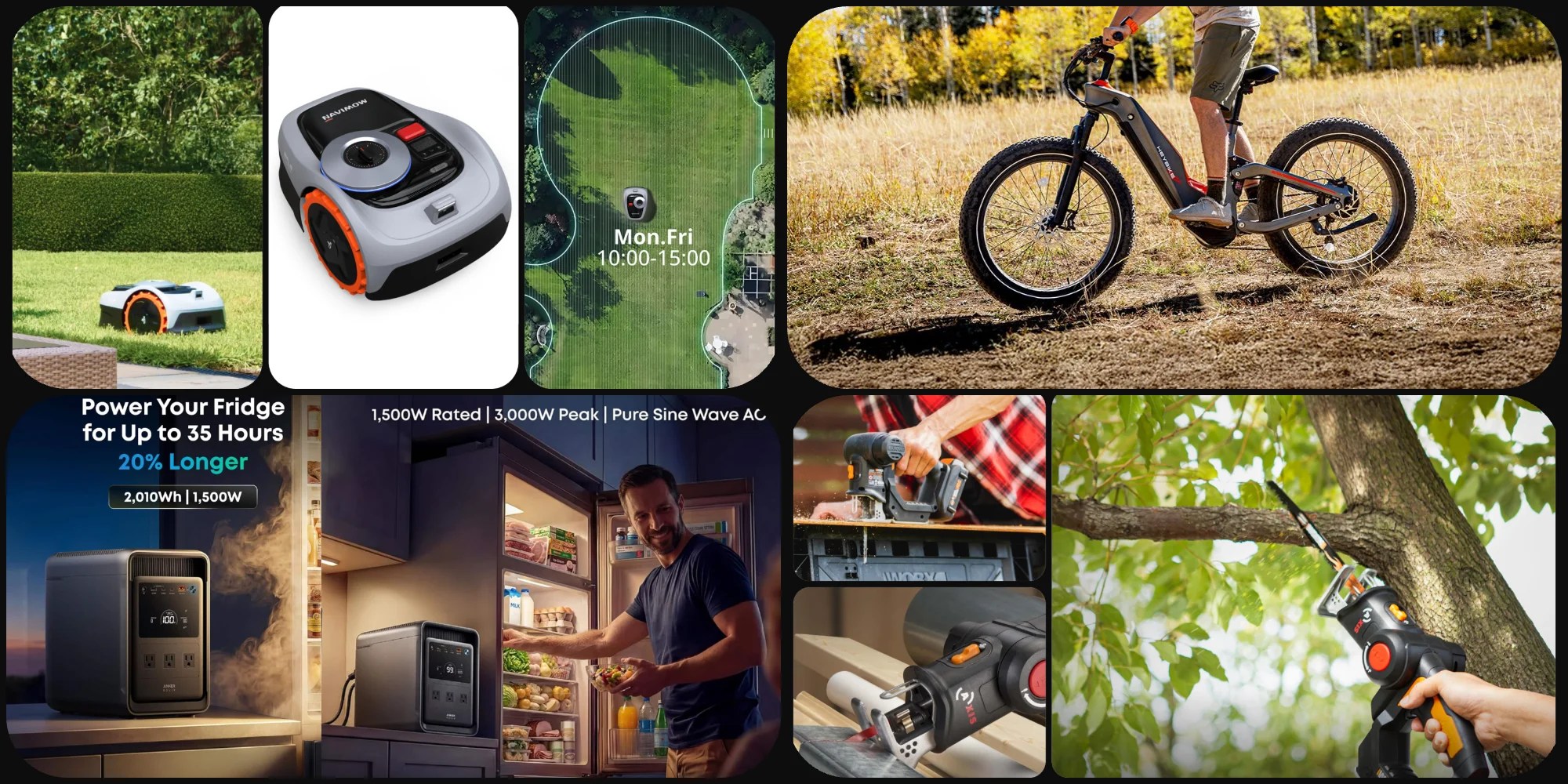 Anker SOLIX 2kWh power station $600, Segway Navimow i105N…