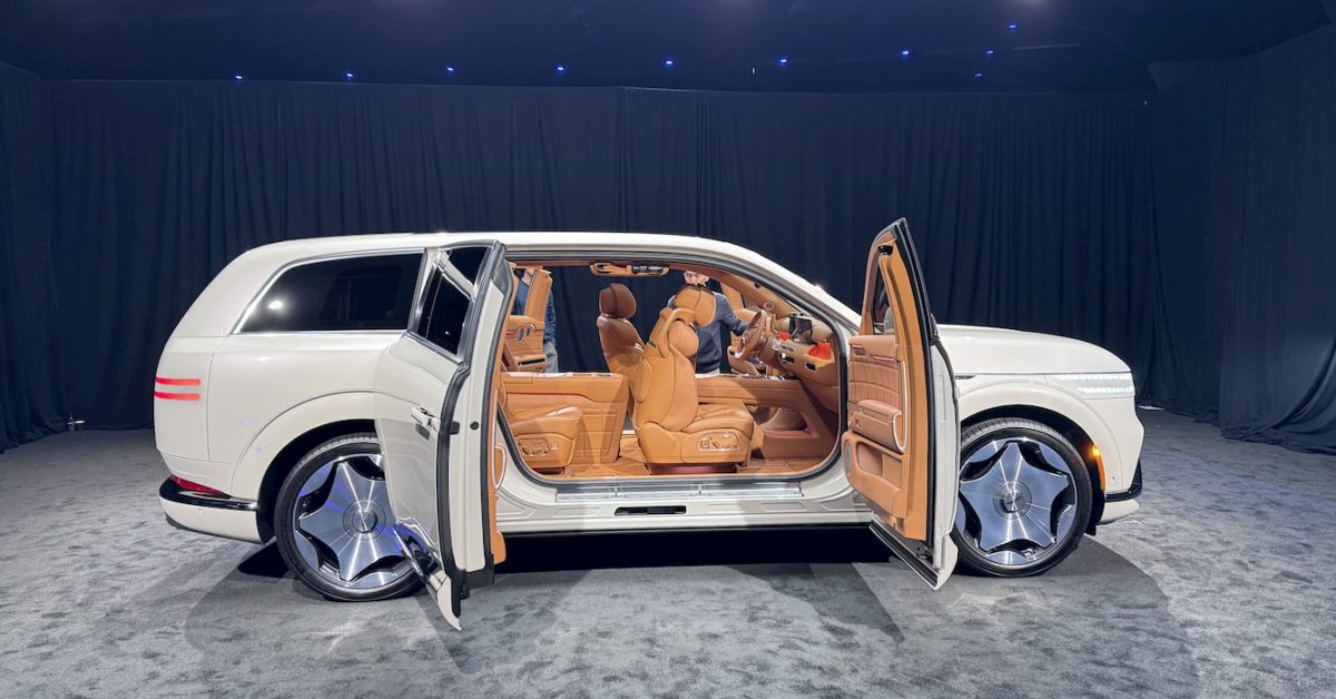 Genesis GV90: 16 colores premium que cuentan historias visuales y elevan el arte del lujo eléctrico