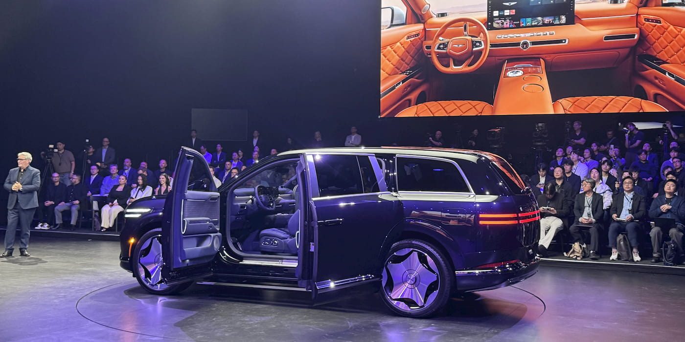 The Genesis GV90 takes luxury up a notch with coach doors and all [Images]