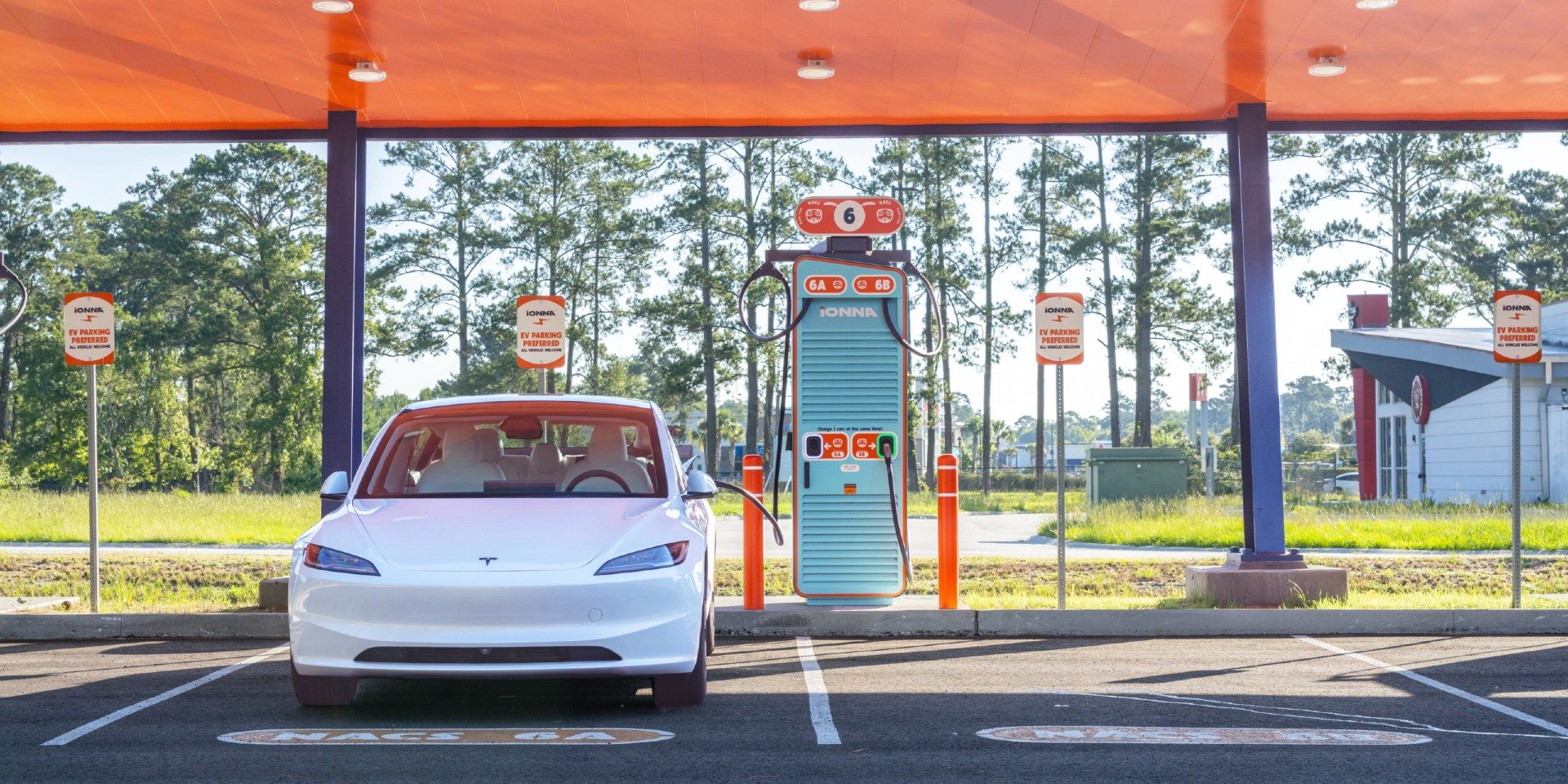 photo of IONNA just beat every major EV fast-charging network image