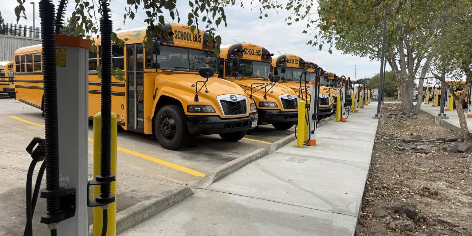 Colorado electric school bus