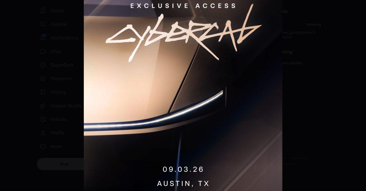 Tesla confirms Cybercab launch coming next week (5 minute read)