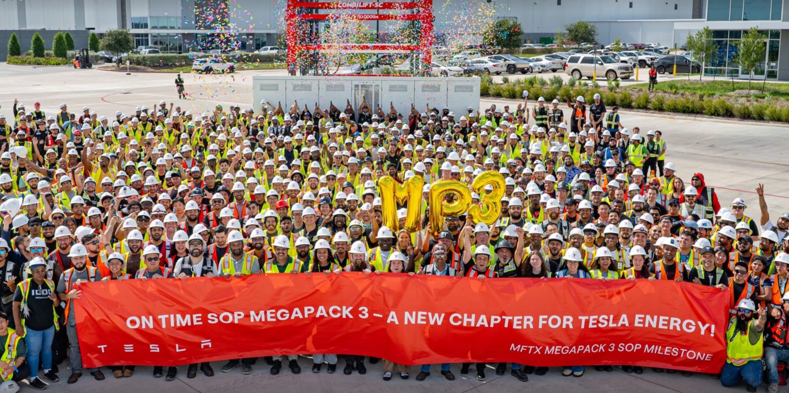 Tesla starts Megapack 3 production with 28% more energy per…