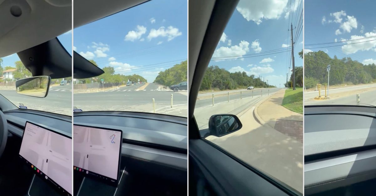 Tesla Robotaxi Collides with Bollards in Austin