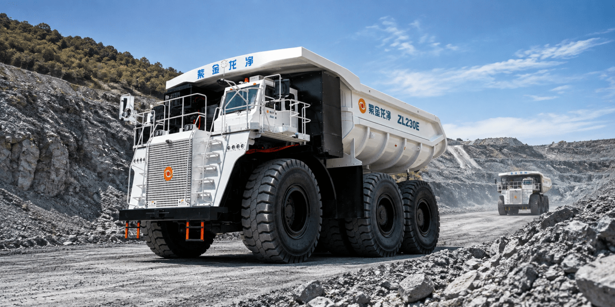 Zijin Longking Unveils 350-Ton ZL230E Electric Mining Truck