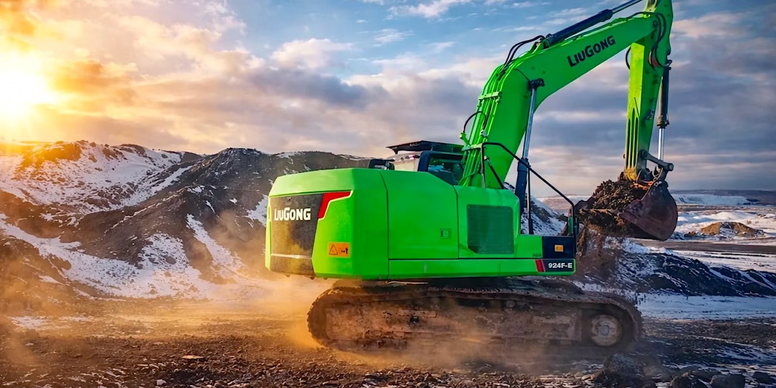 E-quipment highlight: LiuGong 924FE electric excavator is…