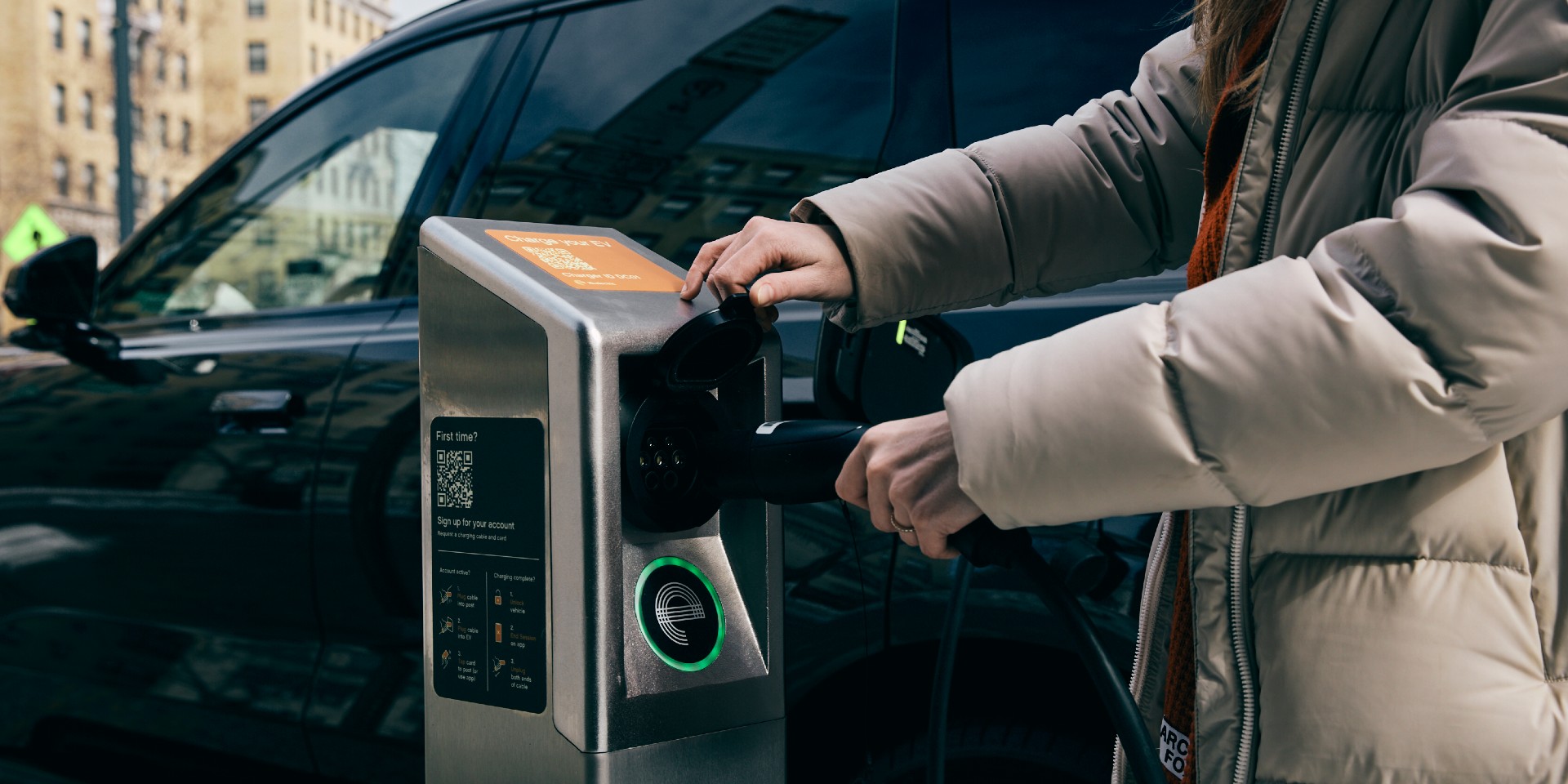 New York City curbside charging