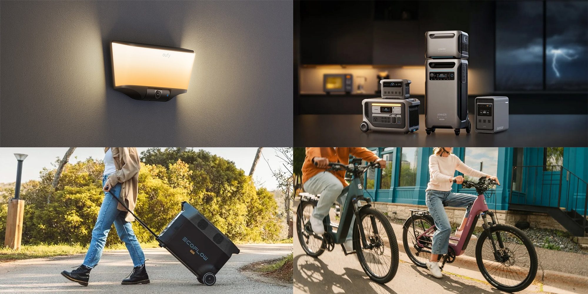 Anker solar HomeKit-ready Wall Light Cam S4 launch deal,…