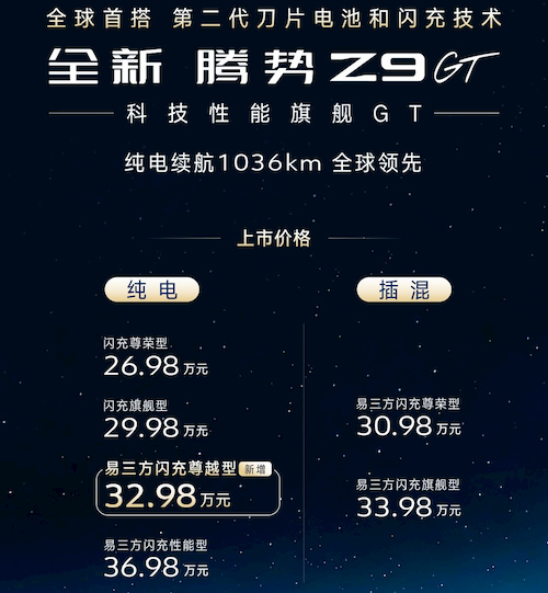 BYD-Denza-Z9-GT-prices