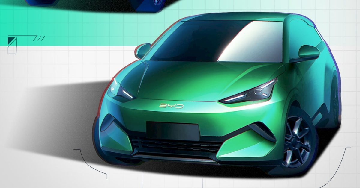 BYD Unveils Official Images of the New Seagull EV