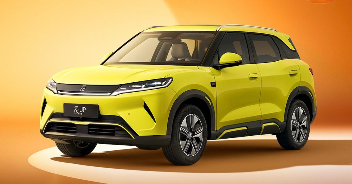 BYD обновила кроссовер Yuan Up/Atto 2: запас хода до 501 км и цена от $11 000
