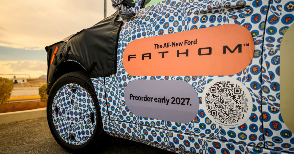 Ford's Fathom Pickup Launches Amid 80% Drop in EV Sales