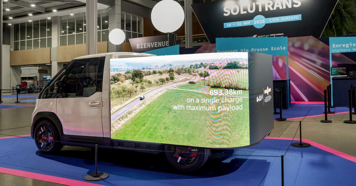 Kia Launches PV5 Chassis Cab with Versatile Conversion Options
