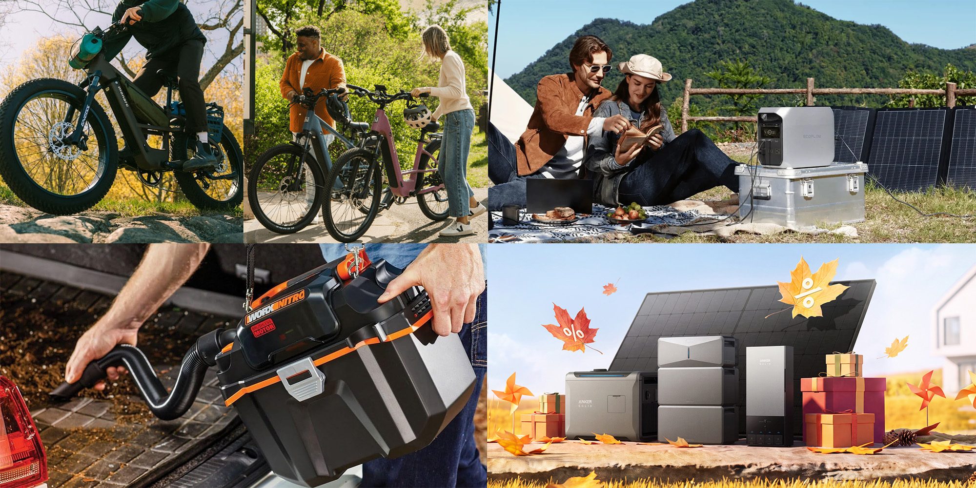 Monarc smart e-bikes get largest $838 FREE bundles, EcoFlow…