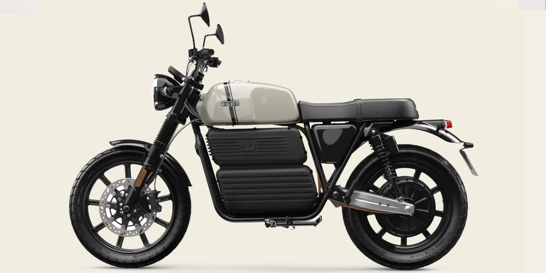 RGNT’s 85 MPH retro electric motorcycle just got a…