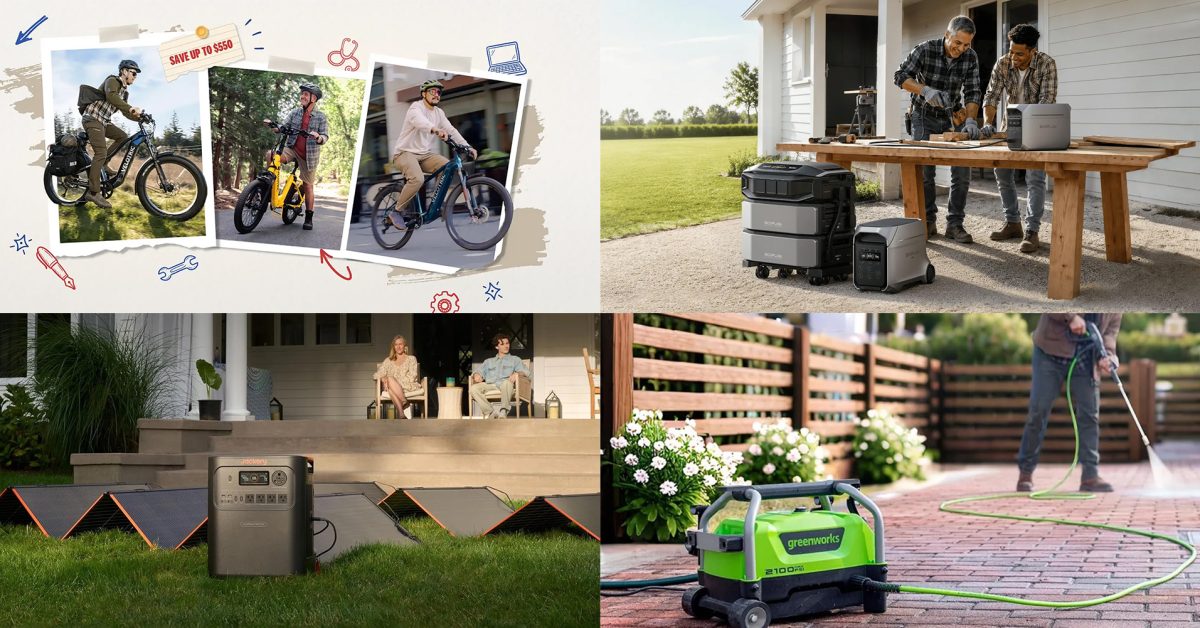 Velotric E-Bikes Discounted Up to $550 for Labor Day; EcoFlow and Jackery Sales Announced