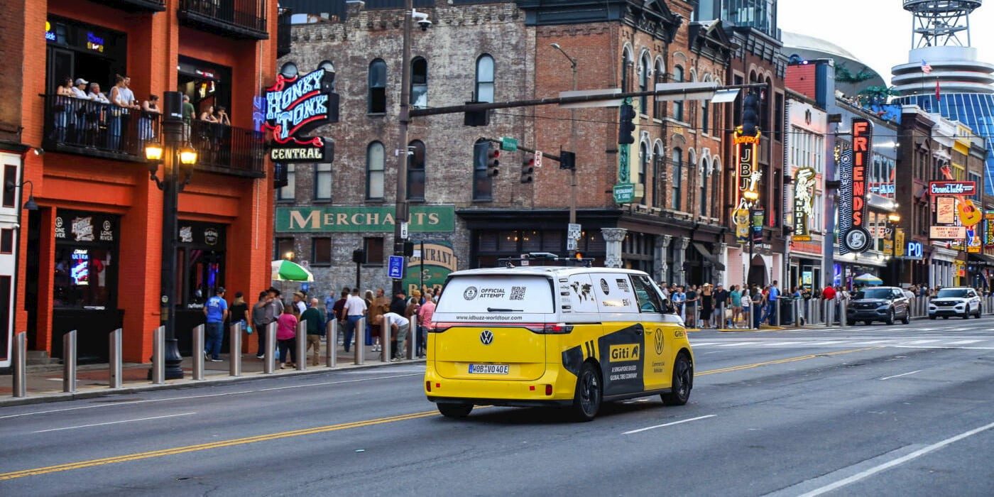 Volkswagen’s EV van drove through 92 countries to set a…