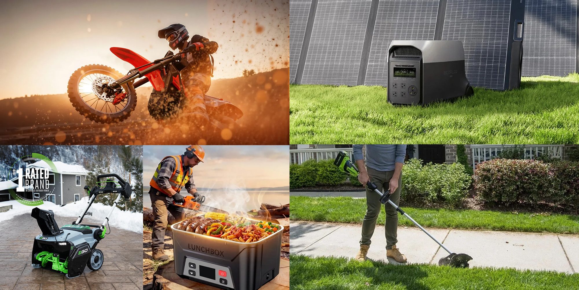 Yozma electric mini dirt bikes exclusive $595 savings, EcoFlow flash 2x 3,072Wh DELTA 3 Ultra power stations $1,800 off, EGO, more
