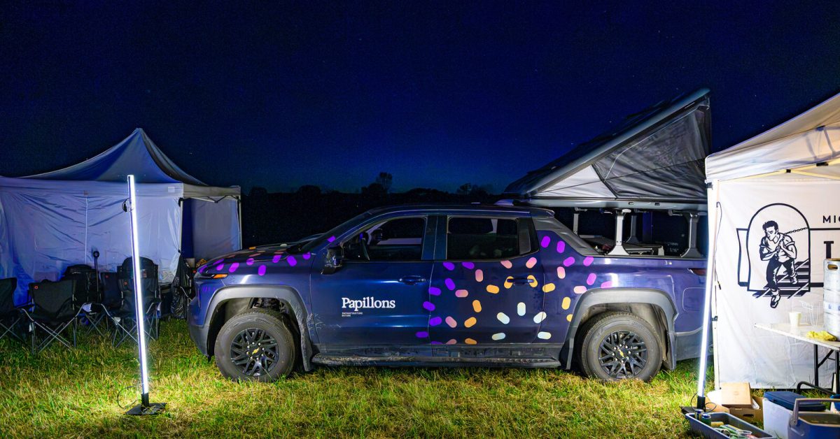 Two Silverado EVs and a 150 kWh Battery Powered Entire Concert Tour