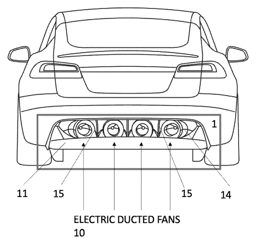 Tesla patents 'Electric Fan Car' with 4 ducted fans ahead of Roadster ...