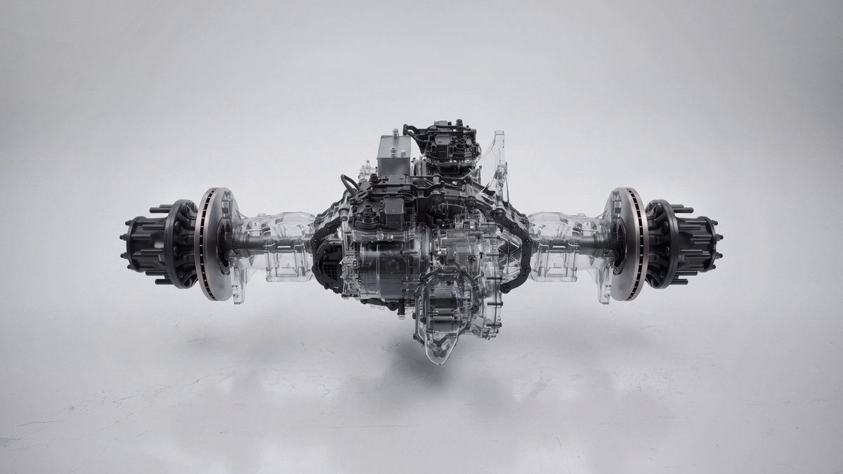 Tesla Semi redesigned drive axle