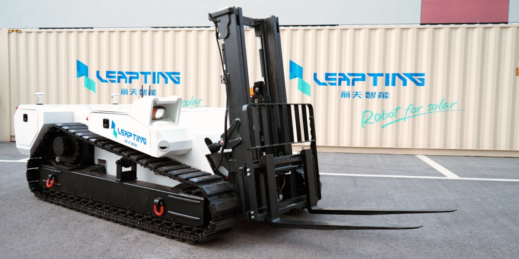 electrek.co - Jo Borrás - E-quipment highlight: LEAPTING launches electric autonomous forklift