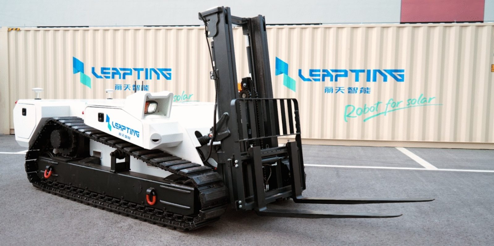 Ekipman Öne Çıkanı: LEAPTING, elektrikli otonom forkliftini tanıttı