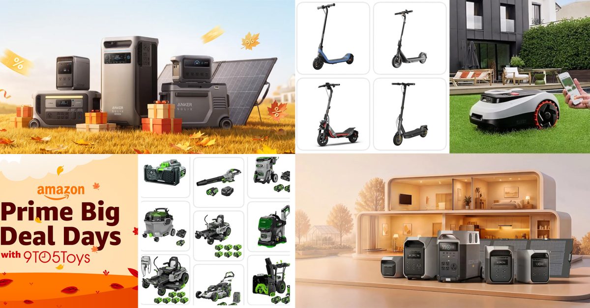 Prime Day-1 Green Deals Offer Discounts on Power Stations and E-Scooters